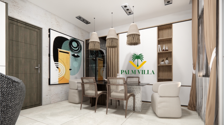 part of condo - palm villa
