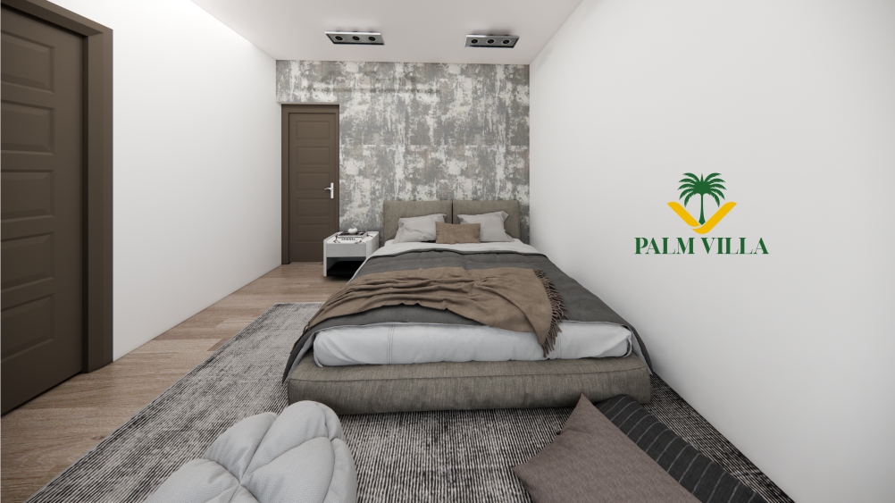 bedroom in 3 bedroom condo benin city - palm villa